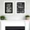 Homeroots Set Of Two Black and White Flowers in Bloom White Framed Print Wall Art, 2PK 407966 - alternate 6