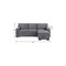 Homeroots 92" Light Gray Sleeper USB Sleeper Sofa And Toss Pillow With Black Legs 559221 - alternate 10