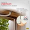 M-D Building Products 84 in. Beige Premium Rubber PLATINUM Top and Sides Door Seal for Doors with Kerf/Channel 91892 - alternate 8