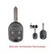 Aks Keys 2011 - 2019 Ford Remote Control Key Shell  W/Remote Start 4B for FCC# CWTWB1U793 RS-FORD-21 - alternate 1