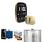 Mr. Steam Max Steam Shower Control Package with TempoFlex Control and Steamhead in Black Satin Brass MSBUTLERXRD-SB - alternate 1
