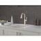 Delta Renaldi Single Handle Pull-Down Bar / Prep Faucet Lumicoat Polished Nickel 9984-PN-PR-DST - alternate 7