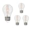 Bulbrite 7 Watt LED Filament Dimmable A15 Clear Light Bulb with Medium E26 Base, 4 PK 861634 - alternate 1