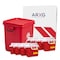 Arxg 28gal Mail-In Take Back Sharps Container with 5.4qt Sharps Containers, 8PK NS 5761 - alternate 1