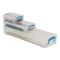 Super Stacker School Kit with Crayon Box, Pencil Box and Ruler Box, Clear/Blue, 3PK 38714 - alternate 4