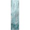 Homeroots 8' Runner Gray and Ivory Abstract Washable Non Skid Indoor Outdoor Runner Rug 559614 - alternate 8