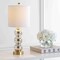 Jonathan Y February 21" Glass/Metal LED Table Lamp, Mercury Glass/Brass Gold JYL1021C - alternate 8