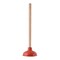 Ldr 16 in. x 5 in. Dia. Plunger with Wooden Handle; Rubber & Wood - Case of 12 4824876 - alternate 1