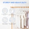 Simple Deluxe YSSOA Plastic Hangers, Clothes Hangers with Non-Slip Hooks, White, 20PK HKHANGPLASTC20WHT - alternate 7