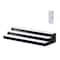 Vevor LED Lighted Liquor Bottle Display Home Bar Shelf 3 Tiers 60 inches Acrylic TYJJ-3A-60 - alternate 1