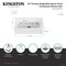 Kingston Brass 33" Fireclay Single Bowl Farmhouse Kitchen Sink with Bottom Grid and Strainer, Glossy White KGPF331810YHC - alternate 3