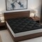 Homeroots 2in Black Cotton Full Double Mattress Topper 711930 - alternate 3