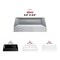 Smarty Had A Party 5.5" x 8.5" Silver Rectangular Plastic Dessert Plates (120 Plates), 120PK 6943-CASE - alternate 7