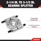 Performance Tool Bearing Splitter, 2-1/4 in. to 3-1/2 in. Capacity, Forged Steel W84552 - alternate 4