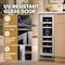 Yeego 11.6 inch 17 Bottle Dual Zone Built-in Wine Cooler Refrigerator with Front Vent YG-WD12R-ZO - alternate 8