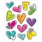 Carson Dellosa Kind Vibes Doodle Hearts Shape Stickers, 72-Piece Set, 12PK 168307 - alternate 3