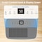 Edendirect 100 pt. 5,500 sq.ft. Dehumidifier for Large Room in White, with Bucket, Drain Hose, with Timer ZR-EDH1-80P - alternate 8