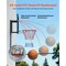 Vevor Wall Mount Basketball Hoop 44-inch PC Backboard 0.08 inch Backboard M008 - alternate 6