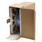 Brady PermaSleeve Polyolefin Wire Marking Sleeves, 0.187 in. Dia x 1 in. W, Roll of 10000 PS-187-2-WT-4-PERF - alternate 1