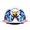 Pip HardHat, AmericanFlagw/Eagle, Wolfjaw, Wht 280-HP1481EAG-01 - alternate 5