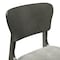 Armen Living Kalia Wood Dining Chair in Gray Finish with Gray Fabric - Set of 2 LCKACHWAGRY - alternate 7