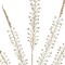 Homeroots Set of Two Gold And Clear Faux Crystal Beaded Linear Fern Wreath Sprays, 2PK 633189 - alternate 6