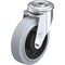 Blickle Kngpn Swvl Cstr, Solid Rbr, 6-5/16", 330lb. LER-POEV 160KA-SG - alternate 1
