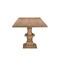 Homeroots 75" Brown Solid Wood Double Pedestal Base Dining Table 554332 - alternate 5
