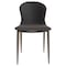 Leisuremod Mosaic Collection Modern Dining Chair in Charcoal Fabric MC44CH - alternate 6