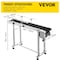 Vevor Belt Conveyor PVC Stainless Steel Belt Conveyor 71"x7.8" Double Guardrail MS18020 - alternate 6