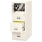 Fireking 4 Drawer, 1 Hr Fire Rated, Vertical, 31" Legal, Safe-In-A-File Ivory White 4-2131-CIWSF - alternate 4