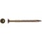 Big Timber No, 10 x 3'' Yellow Zinc Star Drive Flat Head Wood Screw, 5 Lb. 5YTX103 - alternate 1