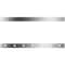 Ilc PETERBILT 388 YEAR 211 48 IN Stainless Downglow Sleeper Panels WITH 14 .75 IN Light Holes 388 YR211 48 IN SS DOWNGLOW SLPR PNLS W/14 .75 IN - alternate 3