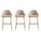 Manhattan Comfort Gracie Barstool in Tan and Gold - Set of 3 3-BS022-GTN - alternate 8