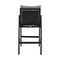 Armen Living Cayman Outdoor Patio Bar Stool in Aluminum with Gray Cushions LCCCBABL30 - alternate 7