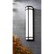 Afx Crain 24in LED Outdoor Sconce, Black CRNW0624LAJUDBK - alternate 3