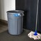 Magnum Tool 32 Gallon Trash Can, Construction Grade, Heavy Duty Plastic (2 Pack) CMTC-C000-32G02 - alternate 6