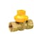 Bk Products Gas Ball Valve ProLine 3/4in Brass FIP Chrome Plated 113-524 - alternate 3