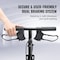 Vevor Knee Scooter Carbon Steel Folding Knee Walker Recovery Scooter 350LB Loads HFK-9225G-12 - alternate 7