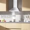 Wrightmaster 24 in. Convertible Wall Mounted Range Hood in Stainless Steel with 3-Speed Extraction ZR-S60206P - alternate 8