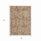 Homeroots 5' X 8' Beige And Copper Abstract Washable Indoor Outdoor Area Rug 615435 - alternate 9