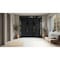 Vdomdoors Metal Double Doors Deux 6501 Black Enamel Opaque Black Glass 2 Sidelights and Top Transom Entry Mod DEUX6501DEXD-BLK-W12+72+12xH80+14-RH-I - alternate 4