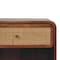 Homeroots 21" Brown Solid Wood Square One Drawer Nightstand 651522 - alternate 15
