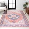 Jonathan Y Maris Ornate Medallion Machine-Washable Terracotta/Navy 8 ft. x 10 ft. Area Rug WSH109A-8 - alternate 7