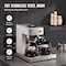 Vevor 12 Cups Commercial Drip Coffee Maker with 3 Glass Carafes and 3 Warmers Office RBT-386-BD3 - alternate 6