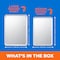 Emporio Kitchen Baking Pan Set, Medium and Large Aluminum Cookie Sheet Pan, 10.5in. x 15in. and 13in. x 18in. EMPKSST1184 - alternate 8