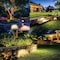 Energetic Lighting 7.8in. LED Outdoor Stair Lights 4W Step Lights 3000K LED Landscape Lighting Low Voltage, 6PK ZDL1231-L32K9030-6P - alternate 6
