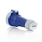Leviton Pin & Sleeve Connector, 30 A, 250V AC, Three Phase, 3 Pole, IEC Grounding, NEMA 3R, 4X, 6P, 12 430C9WLEV - alternate 6