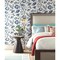 York Wallcoverings Watercolor Jacobean Blue and White Wallpaper AT7021 - alternate 8