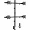 Rocstor ERGOREACH EP5 PREMIUM QUAD SCREEN MONITOR MOUNT, C-CLAMP & GROMMET- SUPPORTS UP Y10N007-B1 - alternate 1